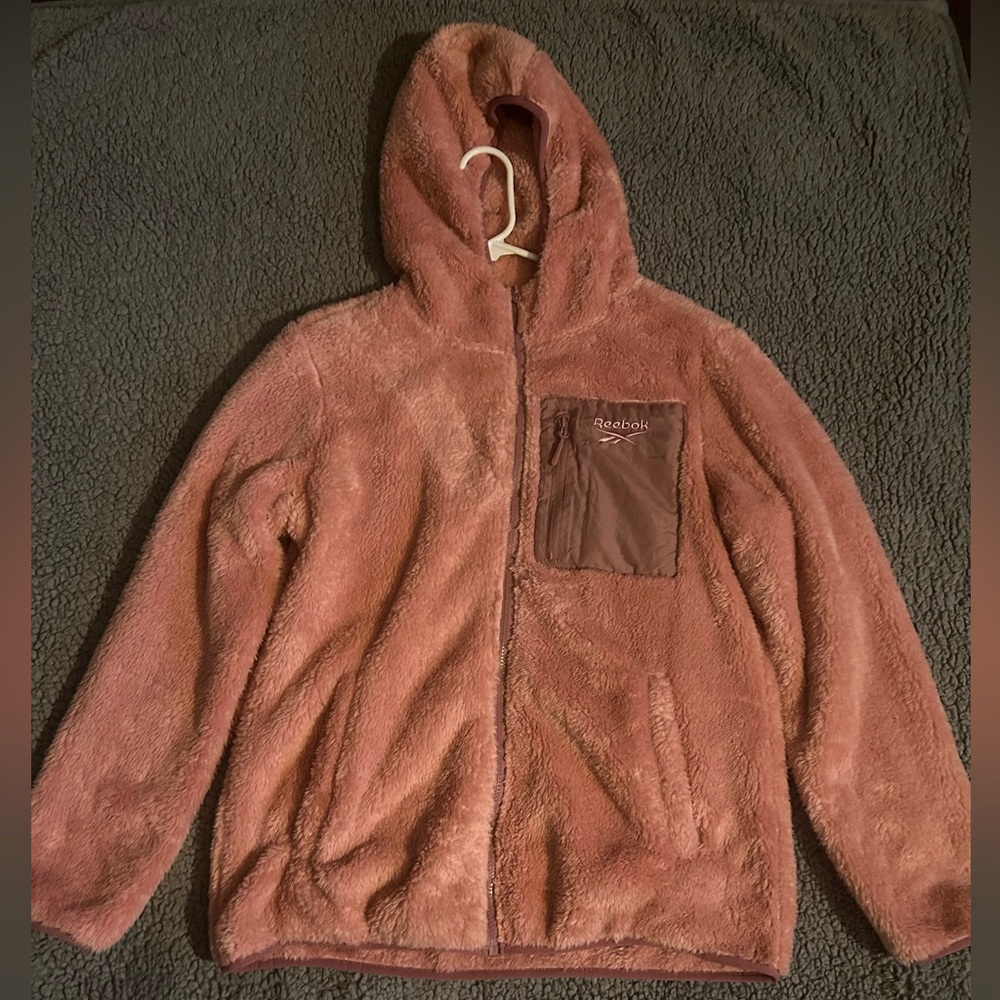 Fluffy Reebok hoodie